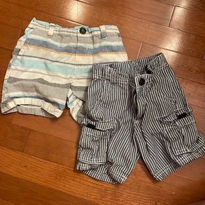 2 pairs of toddler shorts